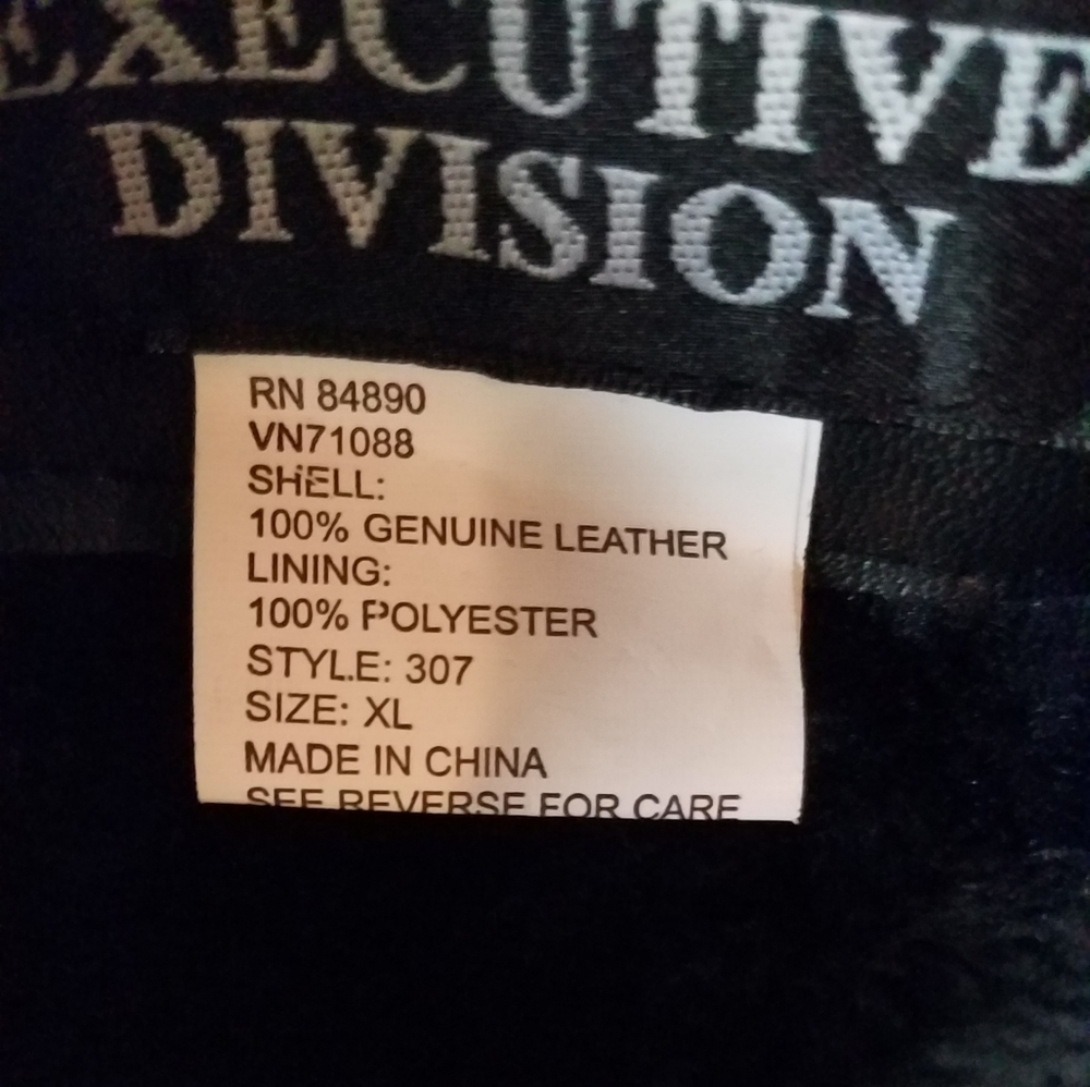 "Executive Division" Polyester Jacket. - image 3